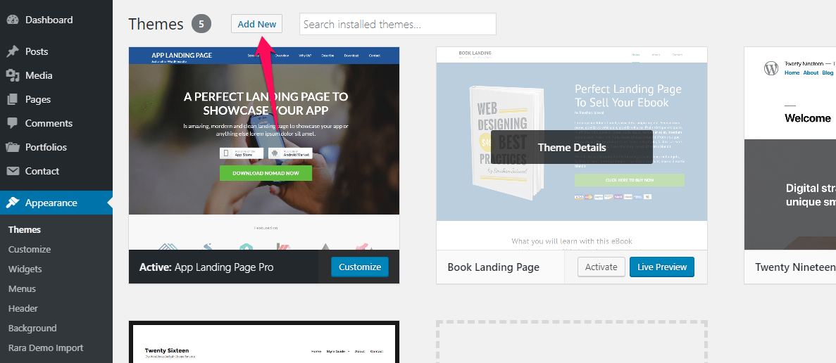 add new theme