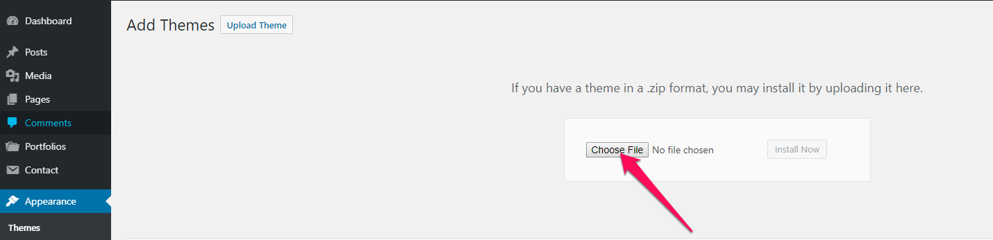 choose file