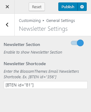Configure Newsletter setting jobscout pro