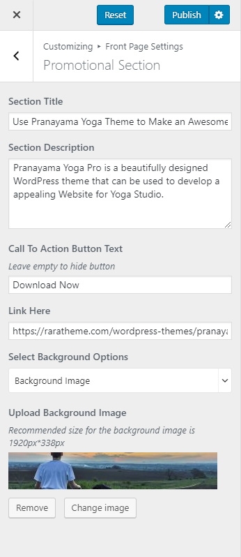promotional section pranayama yoga pro