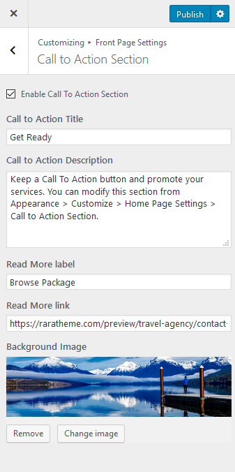 call to action