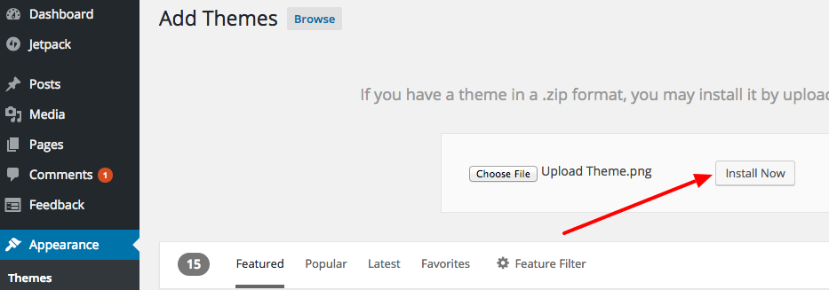 install theme for elegant pink pro