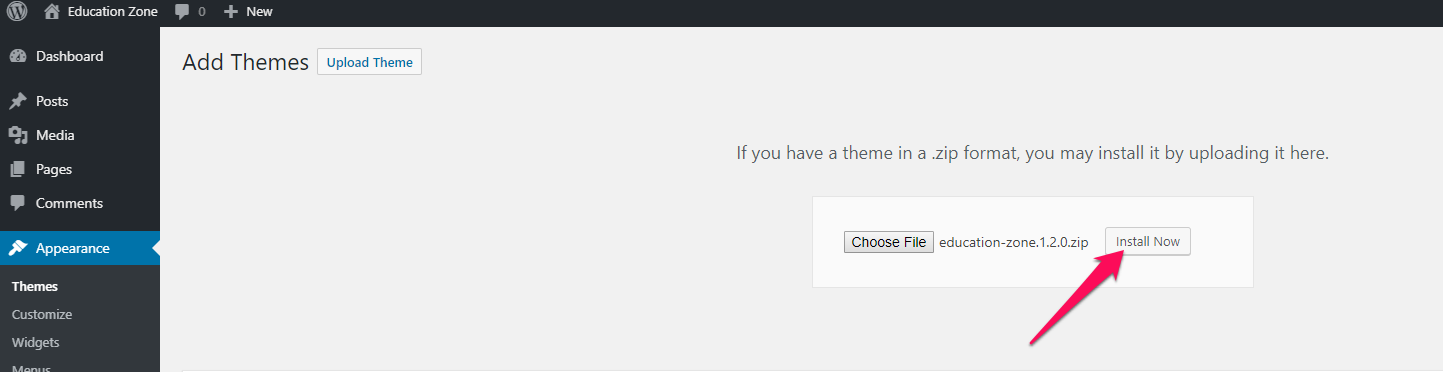 install themes