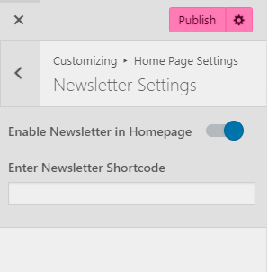 newsletter for elegant pink pro